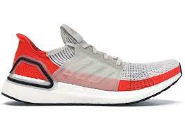 Finde deine adidas produkte in der kategorie: Adidas Ultra Boost 19 Raw White Active Orange F35245