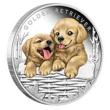 Our puppies are up to date with vaccinations and deworming in accordance with county law and puppies' age. Puppies Golden Retriever 2018 1 2oz Silver Proof Coin The Perth Mint