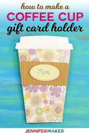 Free Free Coffee Cup Gift Card Holder Svg