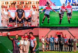 The lions is a south african professional rugby union team based in johannesburg in the gauteng province. Emirates Renews Partnership With Emirates Lions Super Rugby Union Team Azad News Middle East