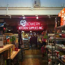 Bowery nyc sells apparel with graphics inspired by objects, shop signs, and icons a neighbourhood of sailors, immigrants, paupers, gambling houses, taverns, drunkards, bribe takers, and prostitutes: Bowery Kitchen Supplies Chelsea 29 Tips From 1535 Visitors