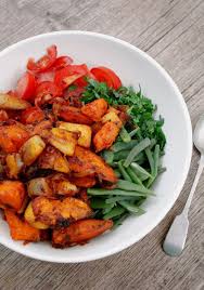 Sweet Potato Green Bean Salad Salad With Sweet Potato Sweet Potato Green Beans Savoury Food