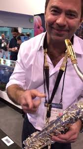 A little Patrick Lamb at Theo Wanne Mouthpieces and Instruments booth at  #NAMMShow 2017. (IPhone clip, for fully edited videos please visit our  YouTube channel ...