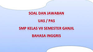 We did not find results for: Kunci Jawaban Soal Ulangan Uas Pas Bahasa Inggris Kelas 7 Smp Semester Ganjil Pilihan Ganda Essay Halaman All Tribun Pontianak