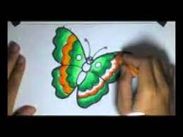How to coloring a butterfly cara mewarnai gambar kupu kupu. Contoh Gambar Cara Mewarnai Kupu Kupu Dengan Crayon Kataucap