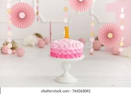 4.8 out of 5 stars 594. First Birthday Pink Cake Decorations Cake Stock Photo Edit Now 764263042