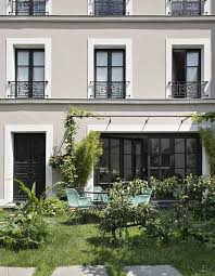 Parisian House Of An Architect Mit Bildern Hausfassade Fassade Haus Fassadengestaltung