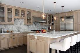 In fact, an oak cook space can be incredibly timeless and can complement any backsplash and tile combo. Tan Kitchen Cabinets Transitional Kitchen Tan Kitchen Cabinets White Oak Kitchen Kitchen Renovation