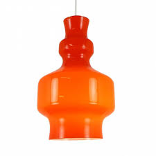 For Sale 3 X Orange Opaline Glass B 1202 Pendant Light By Raak Amsterdam 1968 Glass Globe Pendant Light Vintage Ceiling Lights Pendant Light