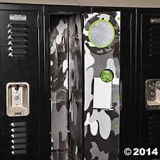 Camouflage Locker Decor Set Discontinued Locker Decorations School Locker Organization School Lockers