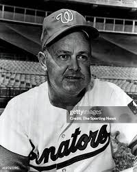 Coach Nellie Fox of the Washington Senators circa 1969 in Washington...  News Photo