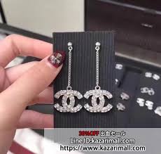 シャネル 耳飾り chanel イヤリング chanel ピアス chanel 定番的 両面ラインストーン付き タッセル 女性愛用 おしゃれ レディース愛用 プレゼント ギフト アクセサリー in 2020 chanel earrings earrings chanel