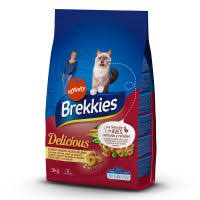 Lass der natur ihren lauf nehmen. Brekkies Chicken Turkey Katzenfutter Gunstig Kaufen Zooplus