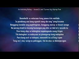 Browse for sakabilang buhay song lyrics by entered search phrase. Kabilang Buhay Bandang Lapis Rap Version Sevenjc Tyrone Ng Hiprap Fam Youtube