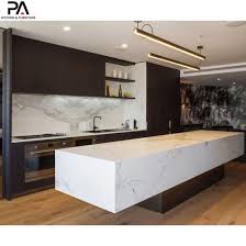 A black island can definitely add a chic and sophisticated touch to the whole kitchen decor, offering the. China Italian Island Luxury Furniture Design Modern Black Melamine Kitchen Cabinets China Kitchen Cupboard Home Furniture