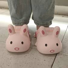 小兔子拖鞋女夏季外穿親子母女兒童可愛萌女孩包頭洞洞鞋家用涼鞋| 協貿國際日用品生活5館| 樂天市場Rakuten