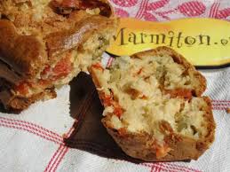 Recette De Cake Tomates Olives Mozzarella Marmiton