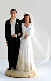 Vintage Wedding Cake Topper Wedding Day Romance Bride Groom 1920s Vintage Wedding Cake Topper Vintage Cake Toppers Groom Wedding Cakes