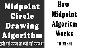 Midpoint Circle Drawing Algorithm How Midpoint Algorithm Works Explained Circle Drawing Algorithm Midpoint