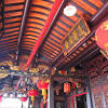 The main prayer hall of cheng hoon teng temple has a weighty saddled roof, domineering dark timber beams and beautiful carved woodwork. 1