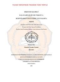 Apakah sobat pernah mengikuti arisan, tentunya akan menjadi saat yang menegangkan pada saat akan diundi bukan, bulan ini giliran tiwi yang mendapatkan arisan kelas, tapi dia masih bingung akan menggunakan uang nya tersebut buat. Diksi Dan Kalimat Dalam Arisan Ibu Ibu Pkk Rt 11 Rejowinangun Kotagede Yogyakarta Usd Repository