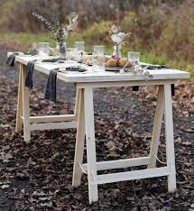 Diy Folding Sawhorse Leg Table Diy Outdoor Table Folding Sawhorse Diy Table