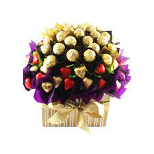 Chocolate gift baskets for men are a great way to show any man how much you care. Flowers Of Ferrero Chocolate Hamper