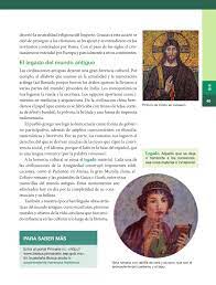 Para que te resulte más fácil encontrar la guía docente que necesitas, hemos separado las guías por materia: Historia Sexto Grado 2016 2017 Online Pagina 49 De 136 Libros De Texto Online