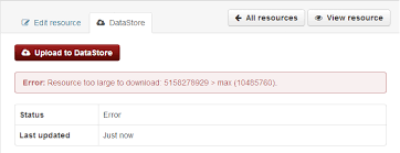 There isn't anyone who's happy about the idea of being in a situation where an insurance claim needs filling. Ckan Upload To Datastore Failed Resource Too Large To Download Stack Overflow