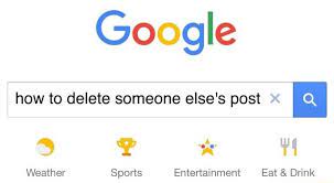 How To Delete Someone Else S Post A