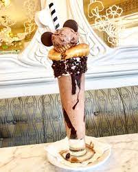 Ok Today S Double Trouble Is Completed With This Crazy Milkshake From Magickingdom Chocolate Shake With A Who Chocolate Shake Disney Food Disney Food Blog