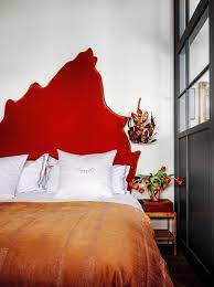 The most interesting and inspirational property interiors in london featuring bedroom, red. Pin On Furniture That Smiles