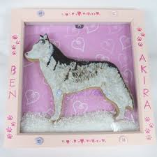 Siberean Husky Decoration Husky Ornament Shadow Box Wood Husky Custom Pet Husky Gift Dog Gift Frame Gift Doggy Decor Pet Framed Gifts Pet Gift Dog Gifts