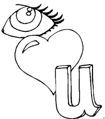 I ♥ you malvorlage : I Love You Malvorlage Coloring And Malvorlagan