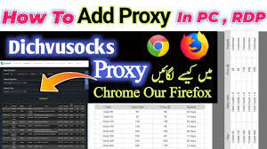 how to connect proxy in Chrome and firefox / Dichvusocks / Socks5 Use in  Chrome and firefox Browser - YouTube