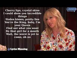 We have an official blank space tab made by ug professional guitarists. Taylor Swift Blank Space Lyrics Meaning Youtube