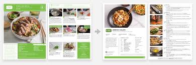 Make recipe cards creative images. Green Chef Digital Recipes Mike Villamejor
