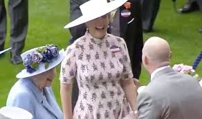 On the moving sight of the queen sitting by herself, mike tindall said: Queen Laughs Loudly As Mike Tindall Reveals What He Is Keeping His Hat Royal News Express Co Uk
