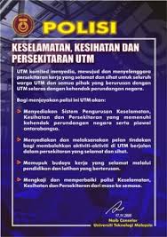 Polisi keselamatan dan kesihatan pekerjaan hospital teluk intan komited dalam mewujudkan persekitaran yang sihat dan selamat kepada semua pelanggan dengan mematuhi peraturan osha berserta kod dan piawaian yang telah ditetapkan di peringkat kebangsaan dan. Polisi Kesihatan Dan Keselamatan Pekerjaan Utm Lab Management