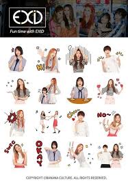 Kakao Talk Messenger Releases Brand New Exid Emoticons