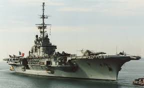 Clemenceau R98 Navire De Guerre Porte Avions Marine Militaire