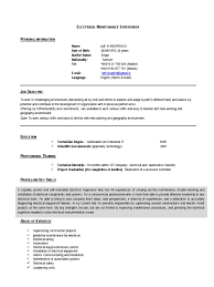 This maintenance job is more focused on electrical maintenance works, including electrical distribution systems and the practices and processes to achieve efficient preservation and prolongation of electrical materials and equipment. Electrical Maintenance Supervisor Cv Electrical Substation Electrical Engineering