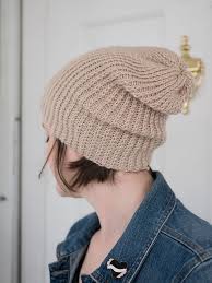 How To Knit A Slouchy Beanie Without Using Circular Needles Knitting Hat Knitting Patterns Circular Knitting Needles Sizes