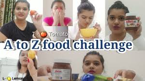 It asks children to alphabetise groups of words. I Ate Food In Alphabetical Order A To Z Food Challenge Foodchallenge Captainnj Youtube