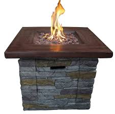 Davey Stone Propane Gas Fire Pit Table Gas Fire Pit Table Propane Fire Pit Table Fire Pit Table