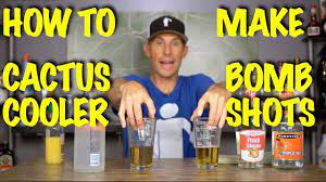Remove the cactus from the heat and allow it to cool before dicing to add to salads, salsas and other dishes. Cactus Cooler Recipe Bomb Shot Bartending 101 Youtube