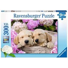 £14.00, 1000 piece jigsaw puzzle (out of stock) Cute Puppy Friends Xxl 300 Piece Puzzle From Learning Space Uk