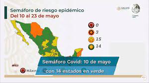 Total coronavirus cases in mexico. Semaforo De Covid 19 En Mexico 14 Estados En Verde Y 15 En Amarillo