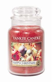 Yankee Candle Happy Christmas Large Jar 22oz Threelittlebears Co Uk