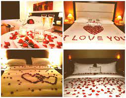 Maybe you would like to learn more about one of these? Wedding Bedroom Decoration With Flowers And Candles Home Design Ideas